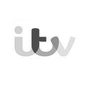 A picture of the itv logo.