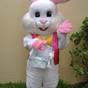 A person in costume for easter