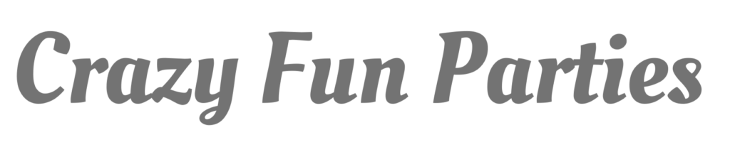 A black and white image of the word fun in grey.